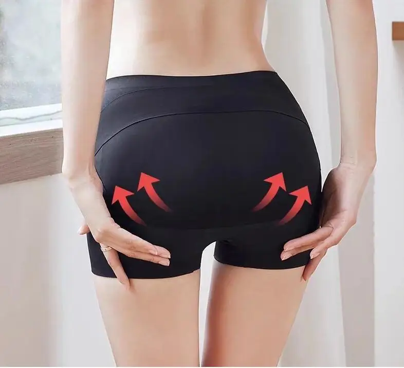 Abdominal and buttocks lifting tight shorts for women high waist leggings safety pants