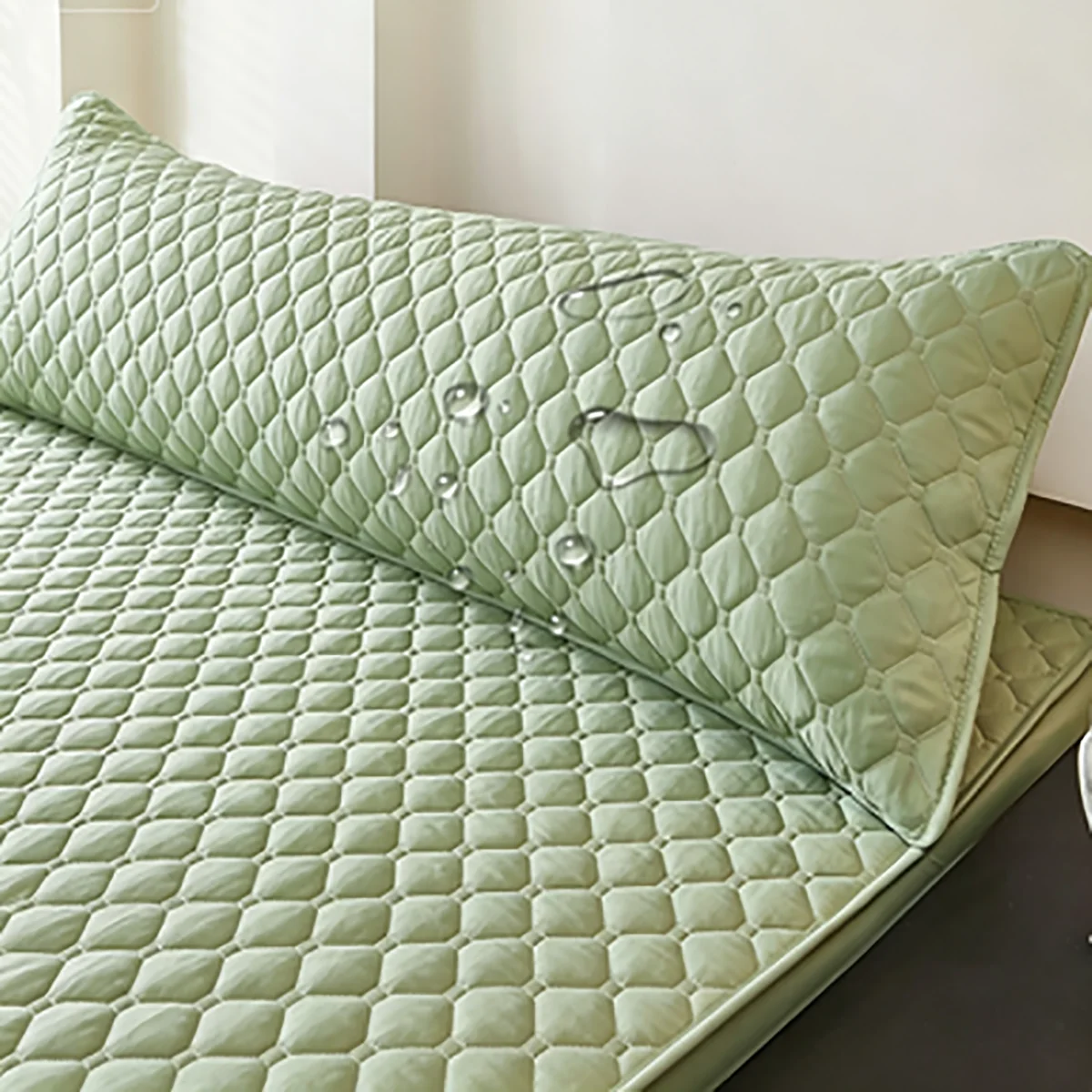 

2026 New Waterproof Insulated Long Double Pillowcase 1.2/1.5/1.8m Couple Pillowcase With Colorful Series