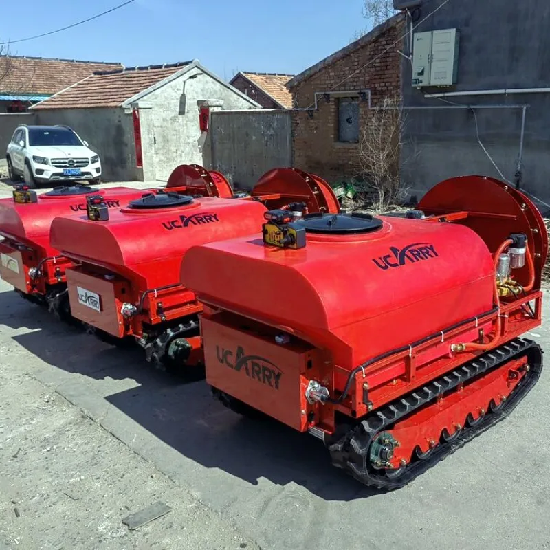 Super Remote Control Crawler Type Air Delivery Modern Agricultural Implement Pesticide Sprayer