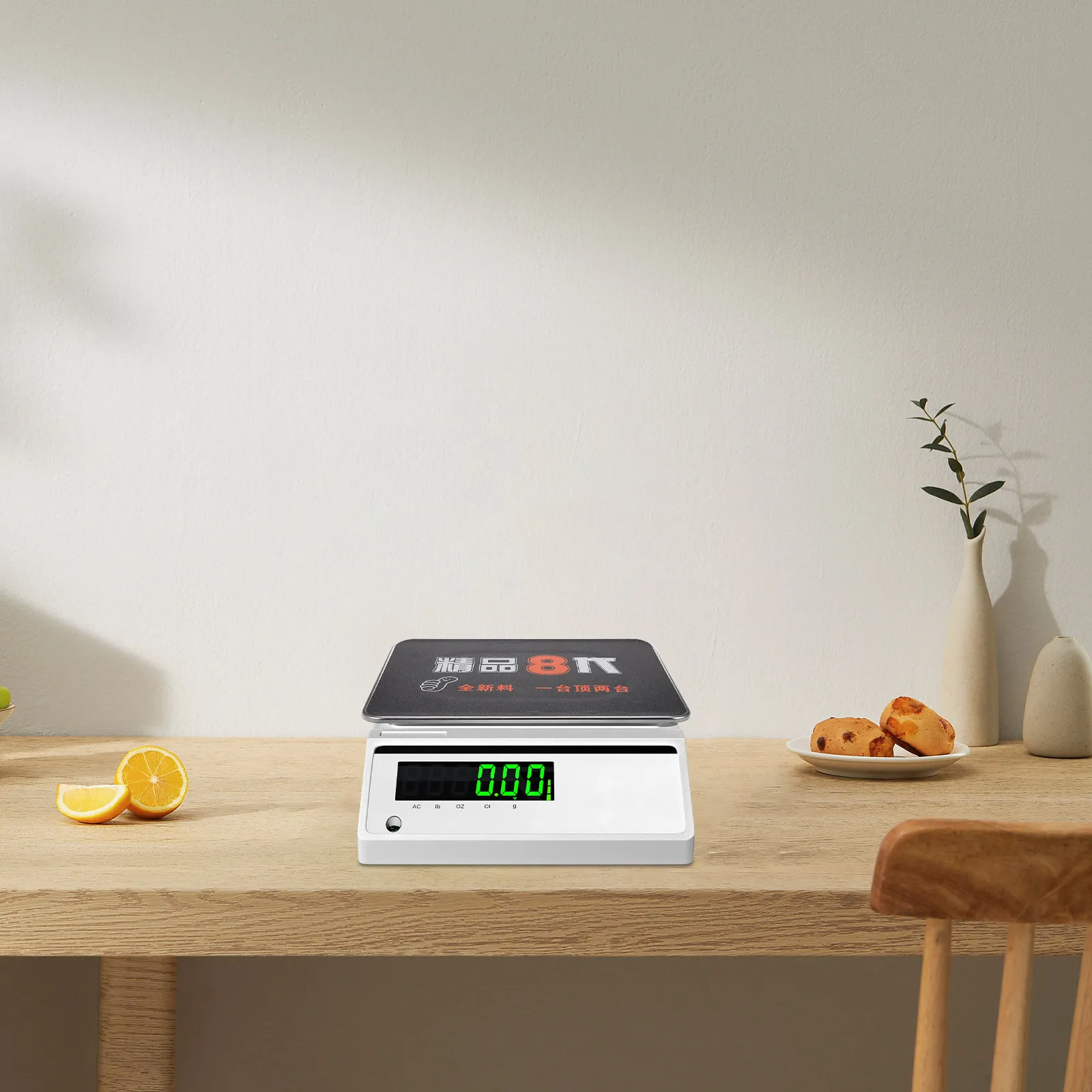 

Kitchen Weighing Tray Stainless Steel Digital Scale Pan Baking Measurement Reusable Accessories Powder Flour Storage