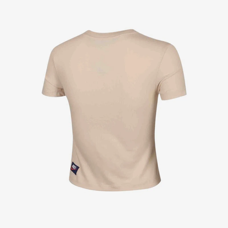 Nike genuine women's simple and comfortable skin friendly slim fit sports short sleeved T-shirt IV5348-272
