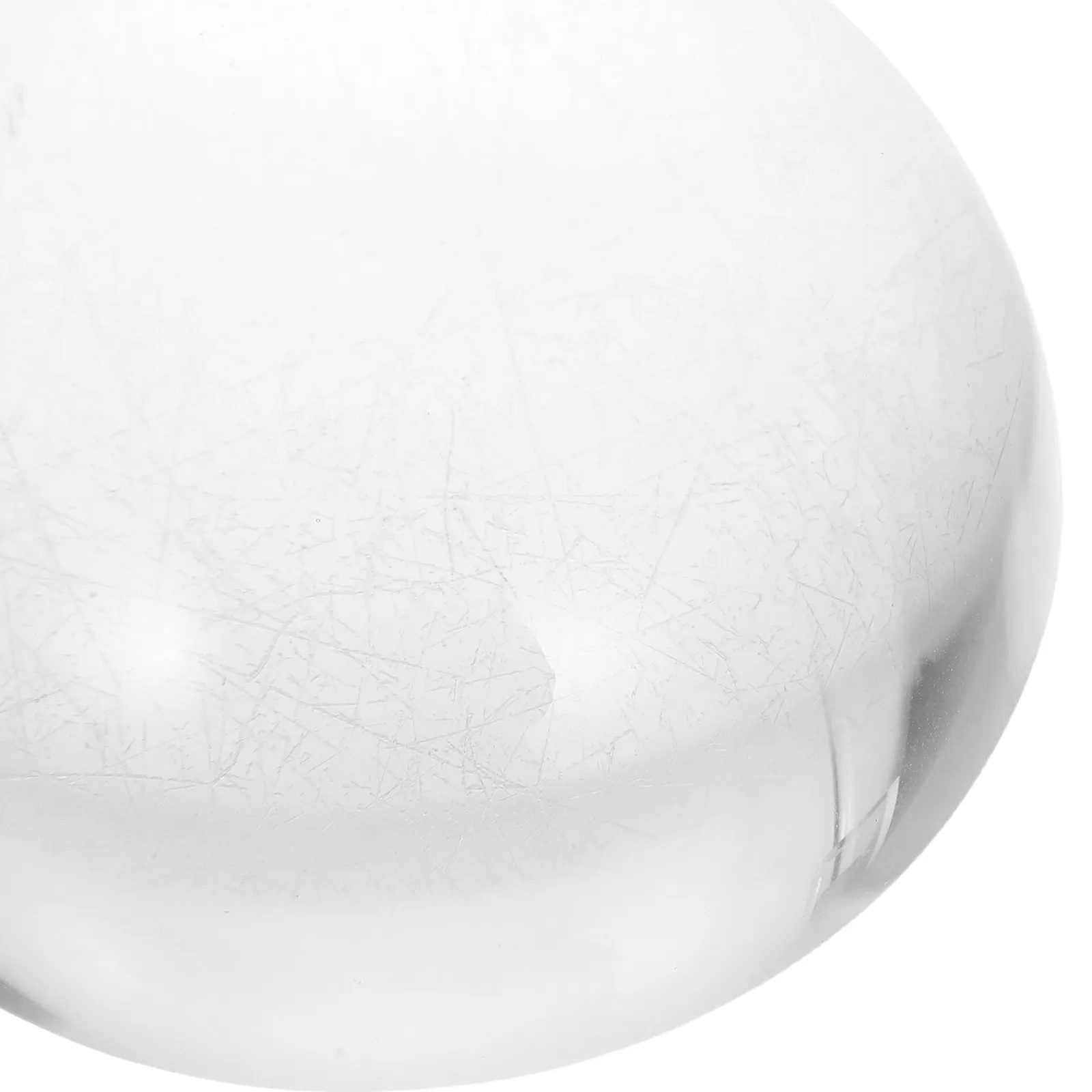 2Pcs Transparent Glass Hemisphere Paperweight Crystal Dome Clear Desk Ornament for Calligraphy Craft Sewing Fabric Weights