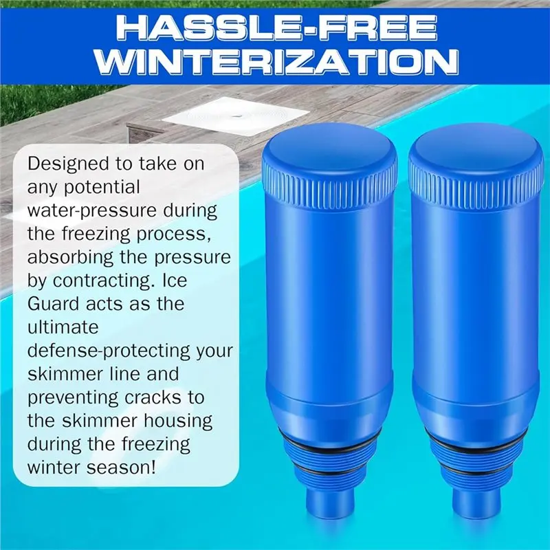 ABKS-9 Inch For Winterizing Pool Skimmer Guard Above Ground With 1.5
