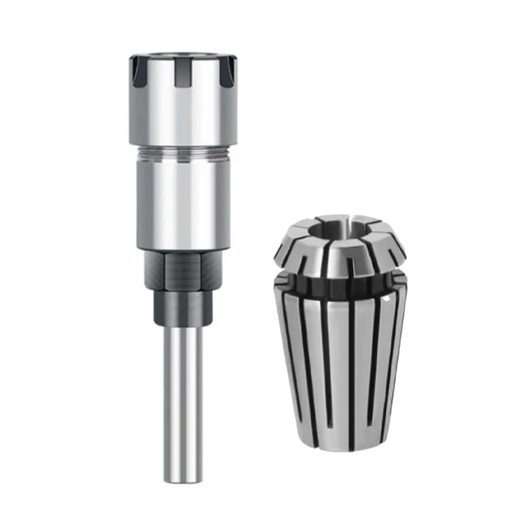 8mm Shank Router Bit Extension Rod Collet Engraving Machine Extension Milling Cutter For Wood Woodworking Tools ER16-8mm