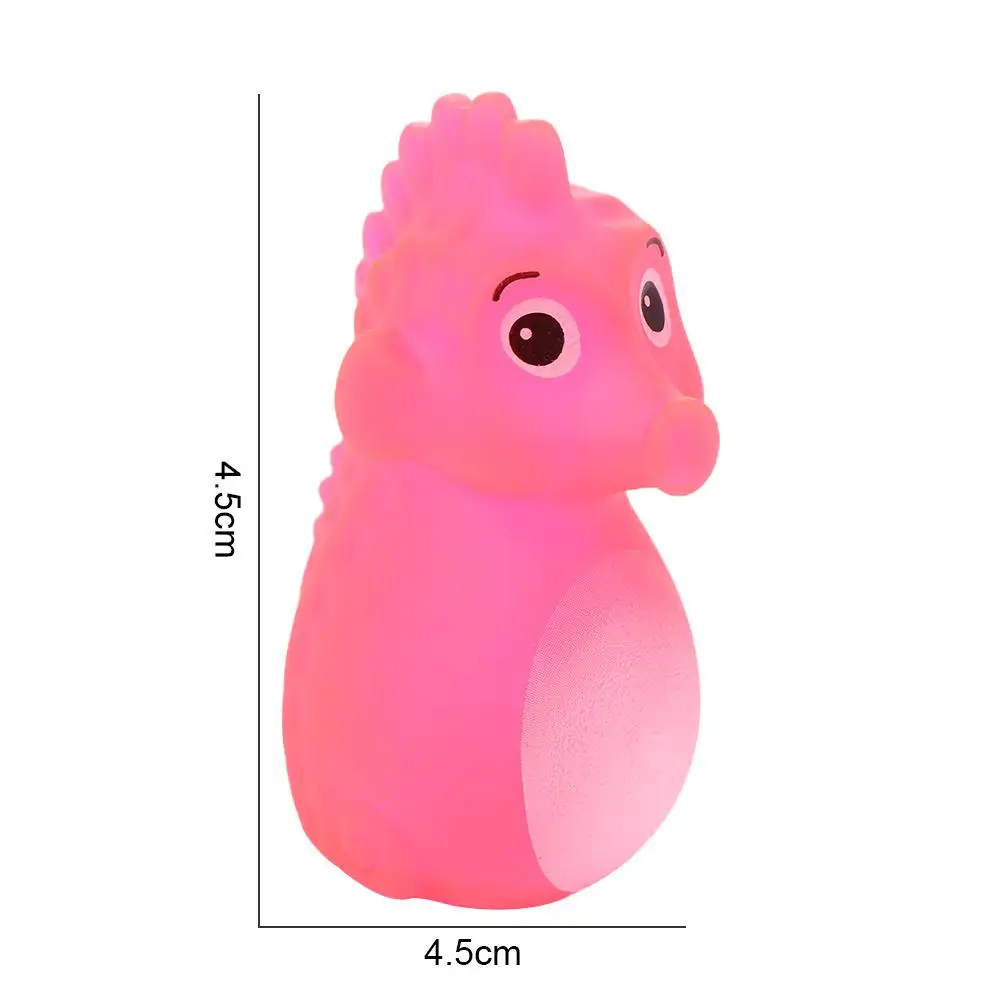 Colorido macio Squeaky banho brinquedos para crianças, Squeeze Sound, brinquedos de água de natação, brinquedo do flutuador do banho do bebê, presente engraçado