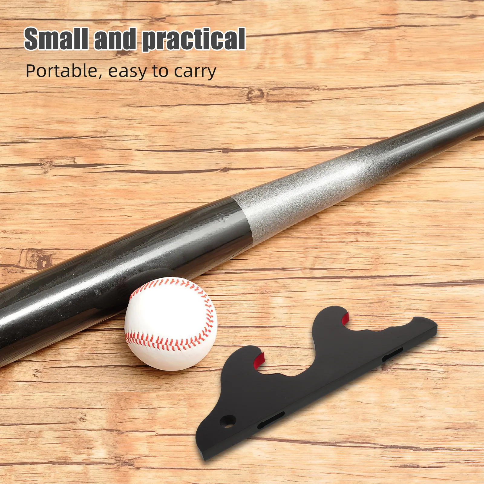 

2Pcs Baseball Bat Wall Mount Display Rack Organizer Horizontal Bat Hanger Holder Strong Support Wall Storage for Game Room