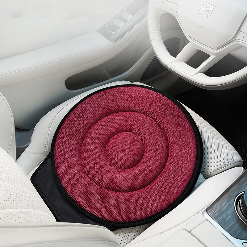360 Degree Rotating Car Seat Cushion Pregnant Women Elderly People Children Auto Mounted Multifunctional Movable Seat Cushions