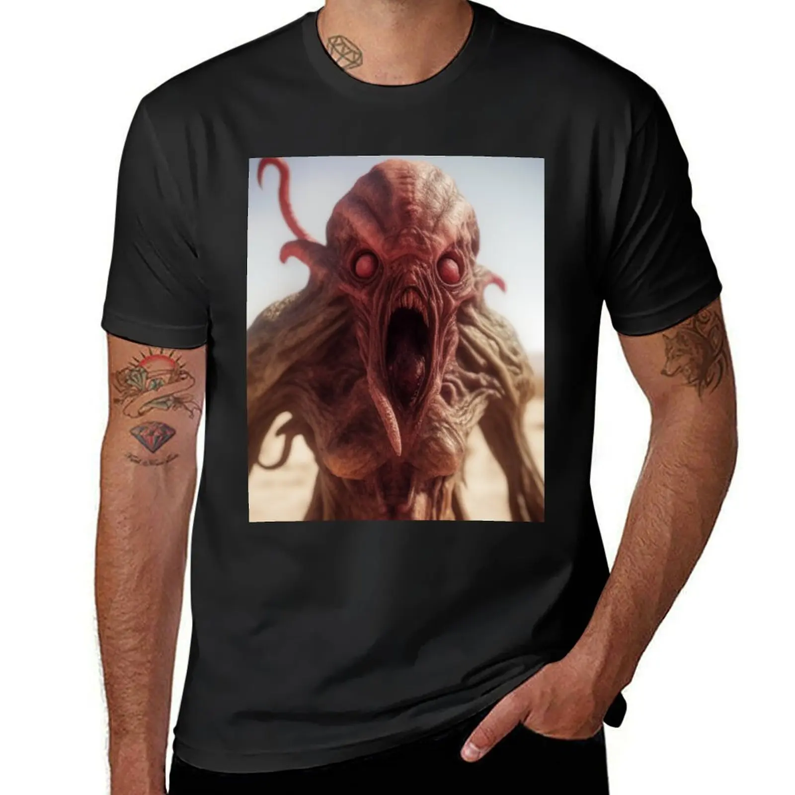 

digital art T-Shirt quick-drying graphics vintage clothes sweat mens workout shirts