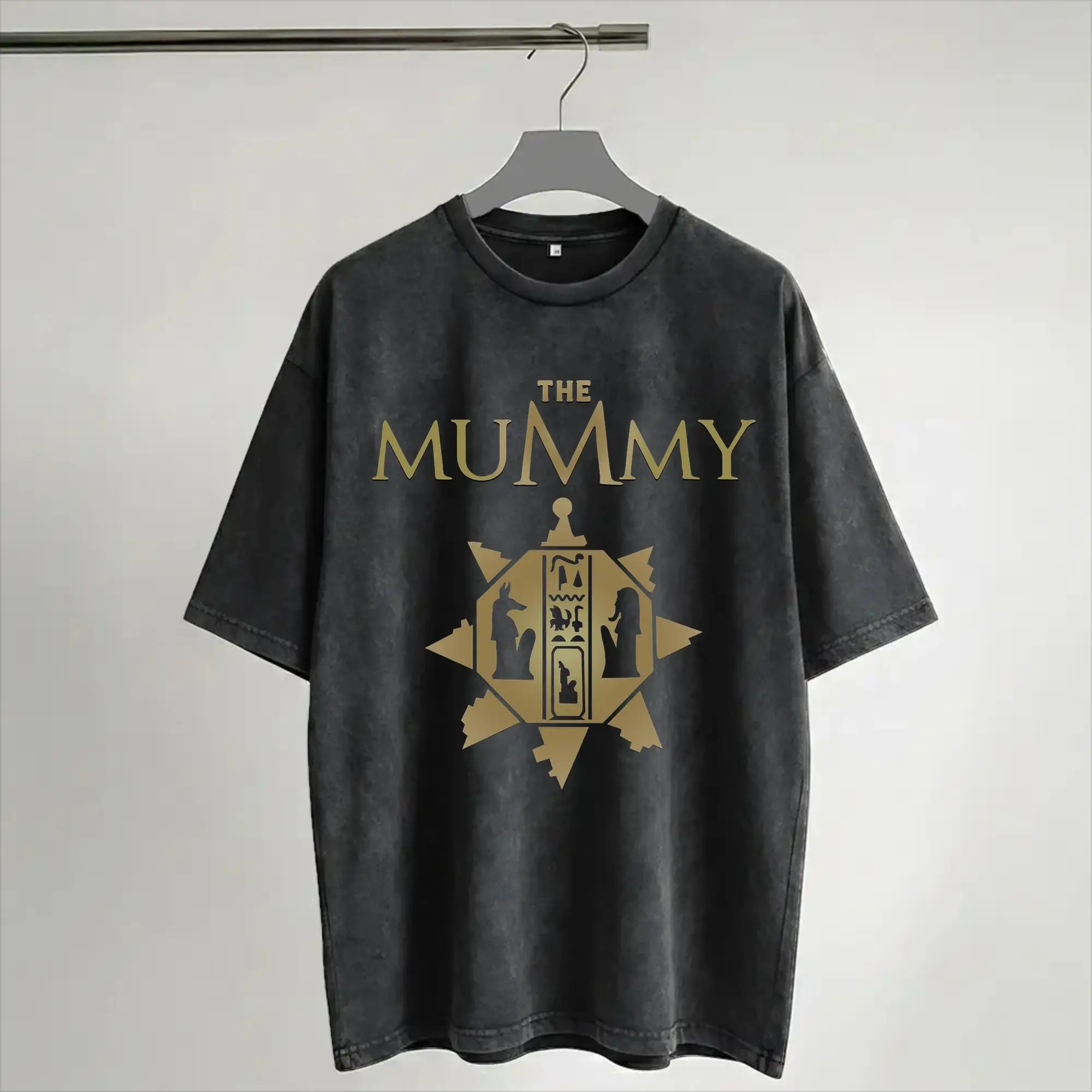 Summer The Mummy 25th Anniversary Washed T Shirts Accessories Harajuku T-Shirt  for Men Women Tees