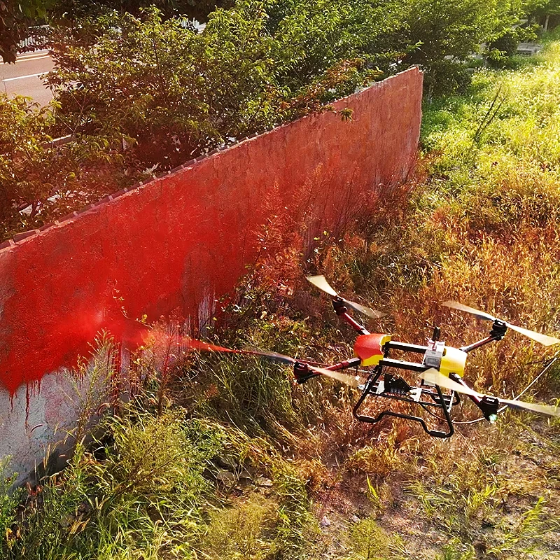 High Quality Roof Huge Building Cleaning Acrylic Drone for Painting High Facades Window Available for Shipping