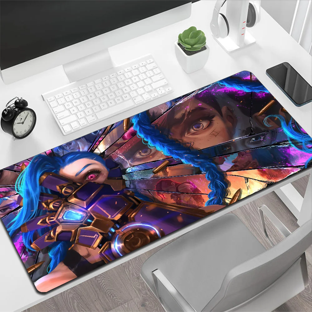 Arcane League of ATIONS End-Grand tapis de souris, tapis de jeu, PC Gamer, ordinateur, polymères, grand tapis, média, clavier, bureau