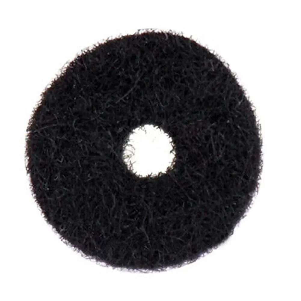 10 Pcs Felt Washers For Guitar Strap Buttons Strap Pins 13mm Black White Musical Instrument Replacement Accessories Parts