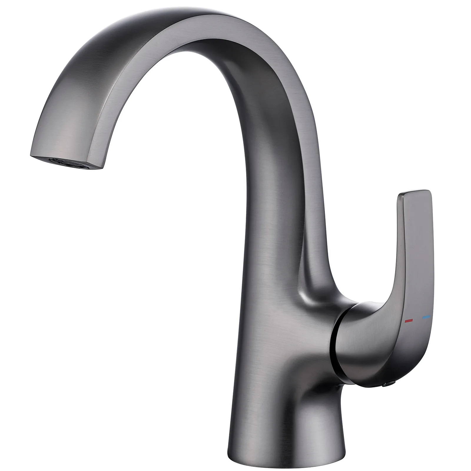 Hot And Cold Bathroom, Bathroom, Wash Basin, Basin Faucet, Basin Gun On The Stage, Gray Basin Faucet Lift Type