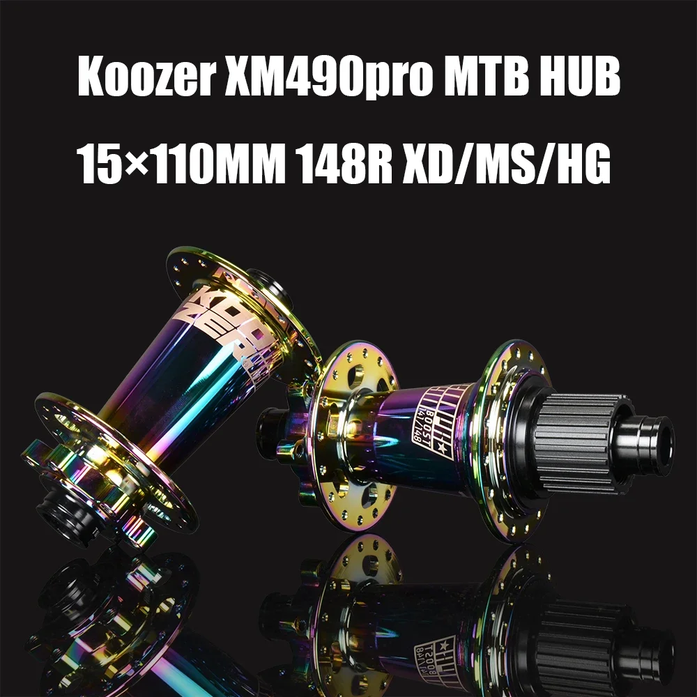 

Koozer XM490pro Boost HG 8 9 10 11 12s MTB Bicycle Hub 28H 32 Holes CR-MO Steel Axle 5x141 QR 15x110 12x148mm THRU Bike Parts