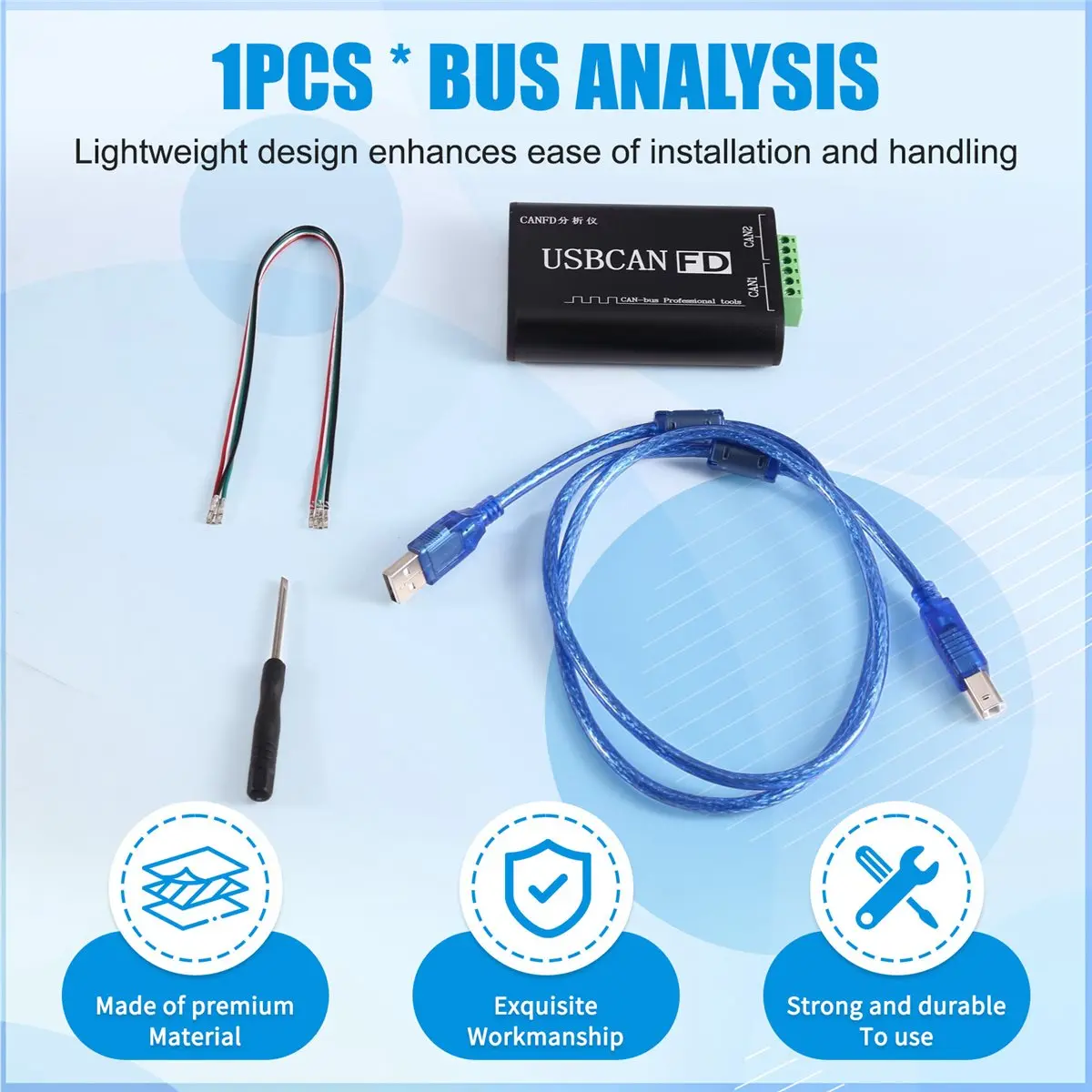 Адаптер CAN-шины USB-CAN для анализа и регистрации данных CAN-шины, USB-CAN, USB-CAN, USB-USB-CAN, ко Дню благодарения