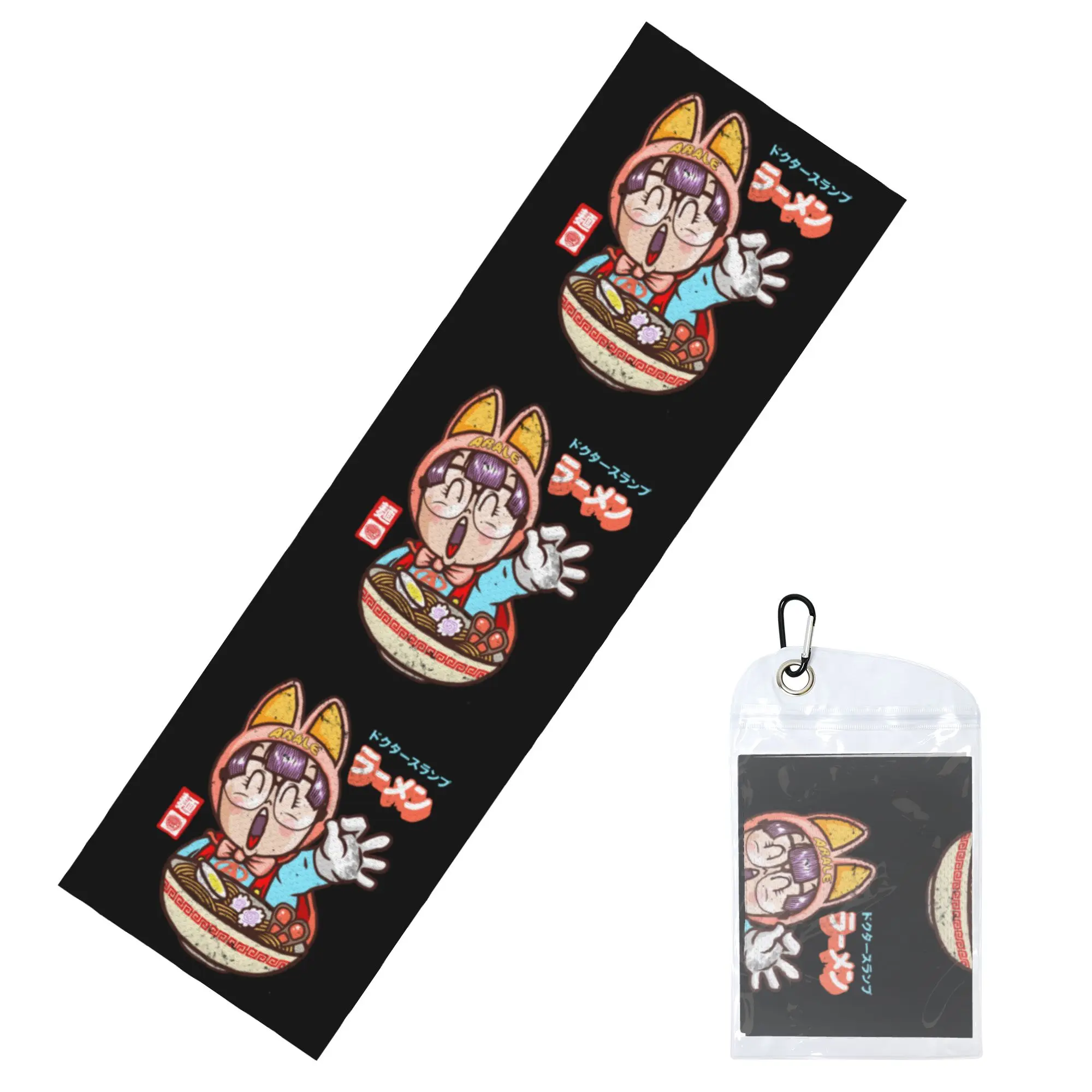 Arale Noodle Ramen Dr Slump Cold Exercise Towel Quick Drying Face Towel  Bath Towels