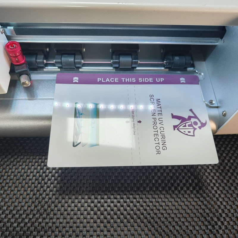 Matte UV Fiber Glass Screen Protective Film Flexible High Quality Hydrogel UV Curable Sheet for Full Screen Frosted Anti-Shatter