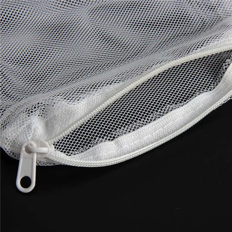 Y50A-48 Pieces Of Aquarium Filter Bag Media Mesh Filter Bag Reusable Mesh Bag For Granular Carbon, Bioball White And Black view 5