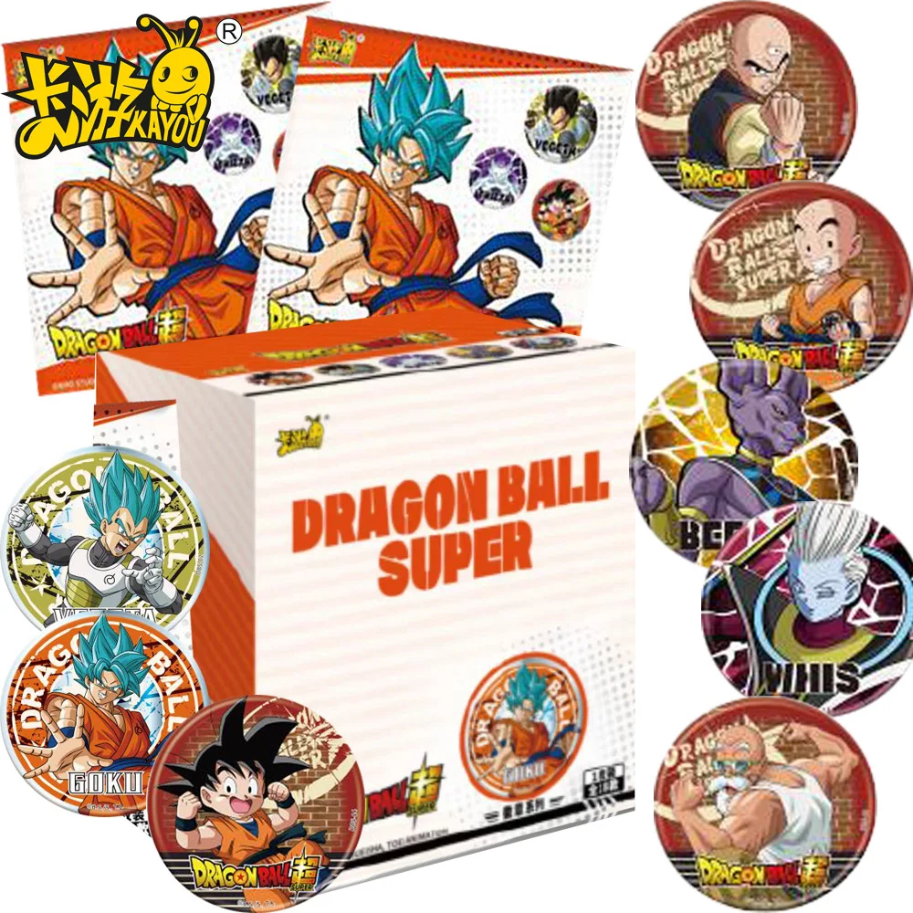 

New Genuine Kayou Cartoon Characters Badge Anime TOEI ANIMATION Dragon Ball Brooch Pins Clothing Backpack Accessories Kids Gifts
