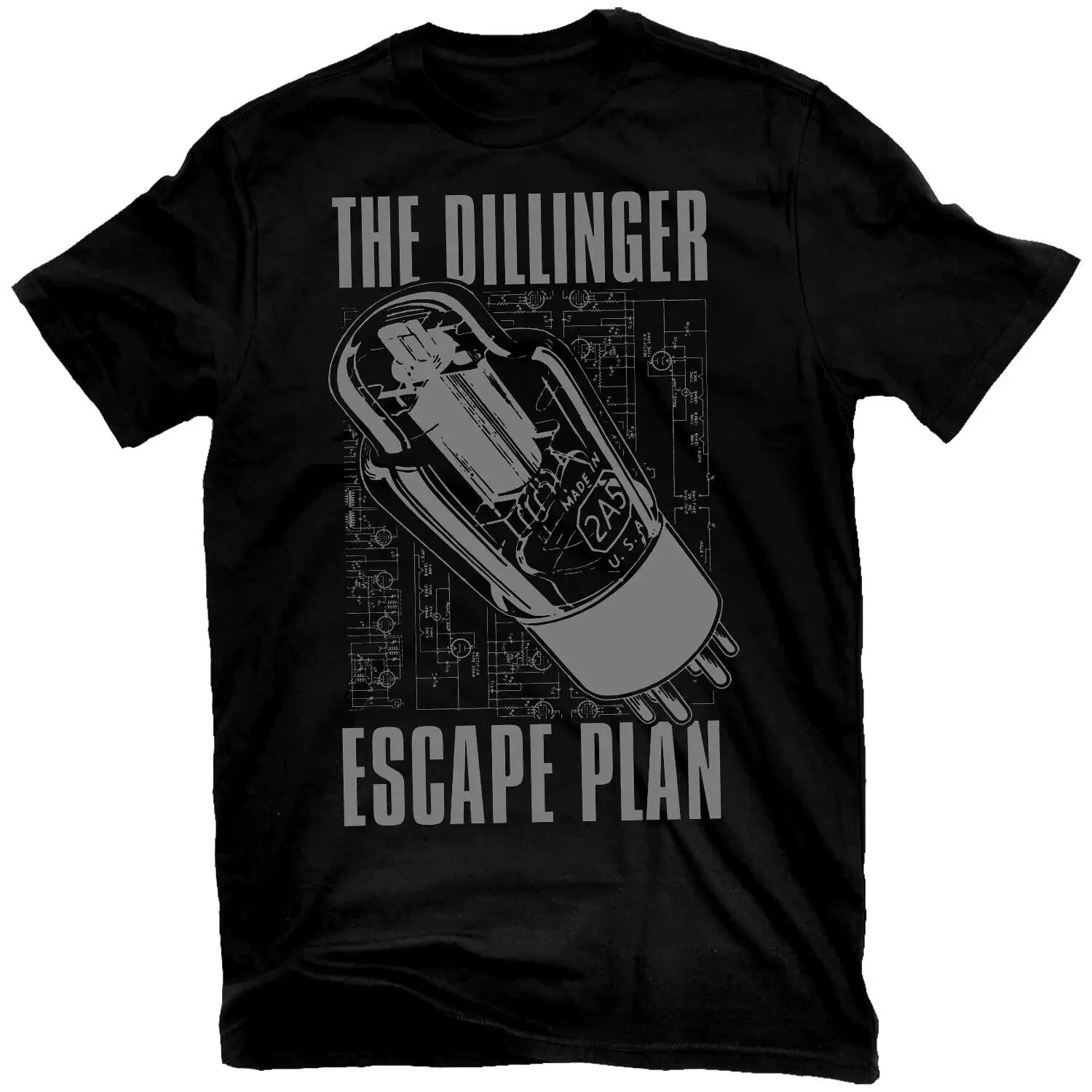 

Men's Dillinger Escape Plan Transistor T-shirt Small Black