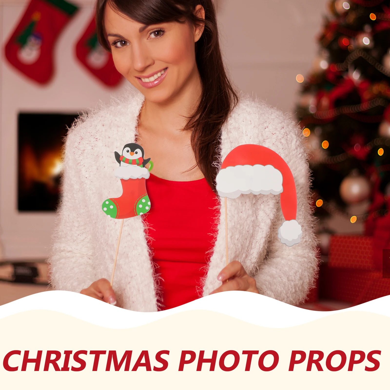 

Party Decorations Selfie Photo Prop Holiday Booth Props Styling Funny Game Photobooth Supplies