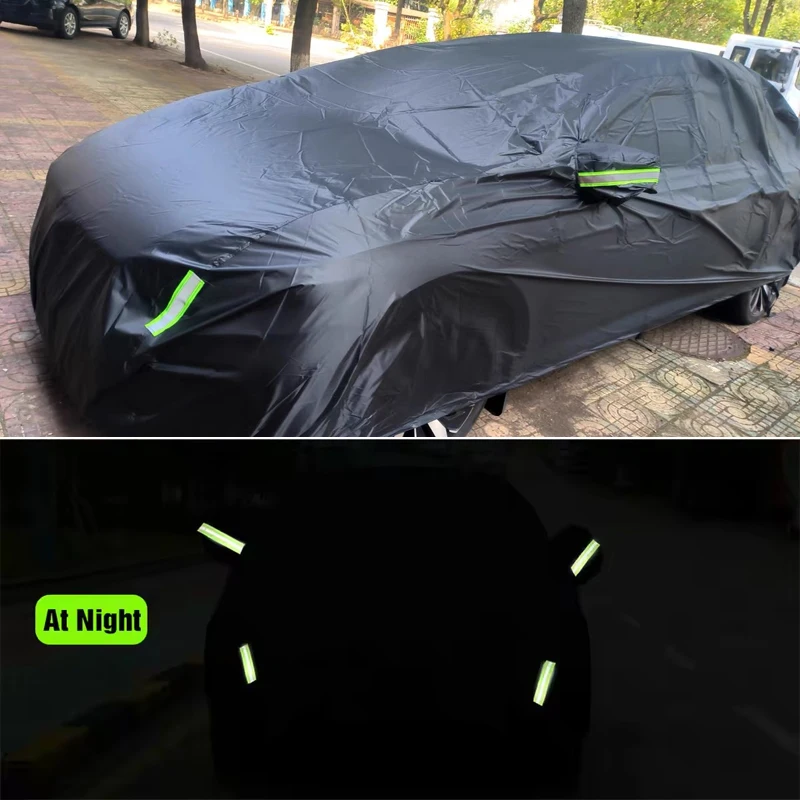 Für NIO ET7 Auto-Vollabdeckung – wasserdichter, schneesicher Sonnenschutz für den Außenbereich, Winter- und Sommer-Allwetter-Autoschutzzubehör