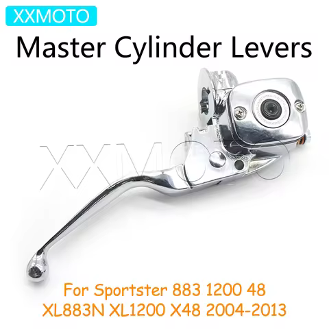 Xl 883 1200 Brake Lever Pump Assembly Hydraulic Master Cylinder For Harley Sportster 883 1200 48 XL883N XL1200 X48 2004-2013