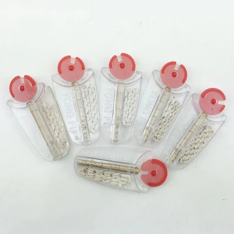 Flint Stone Cotton Wick Replacement Suit Flint Thread Starter Dispenser for Smoking Oil Kerosine Lighters Cigarette Accessorie - Image 6