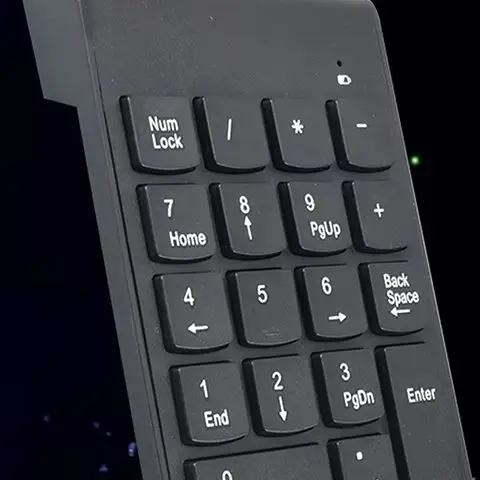 

Тонкая беспроводная мини-USB цифровая клавиатура 2,4G цифровая клавиатура для ноутбука, настольного ПК, компьютера, цифровая клавиатура, счетчик