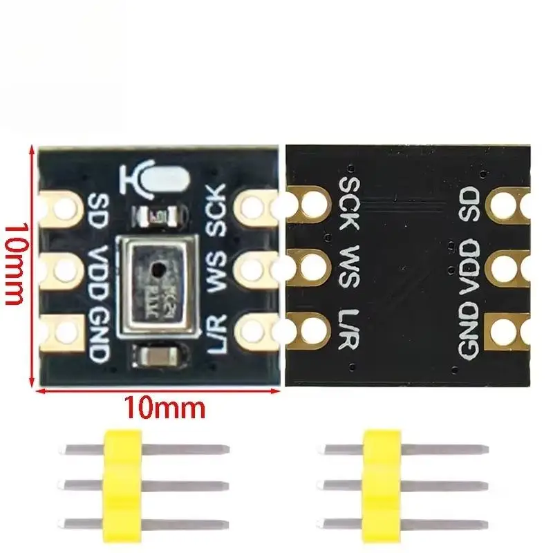 1 Set INMP441 Omnidirectional MEMS Microphone Module High Precision I2S for Medical Audio Monitoring Devices