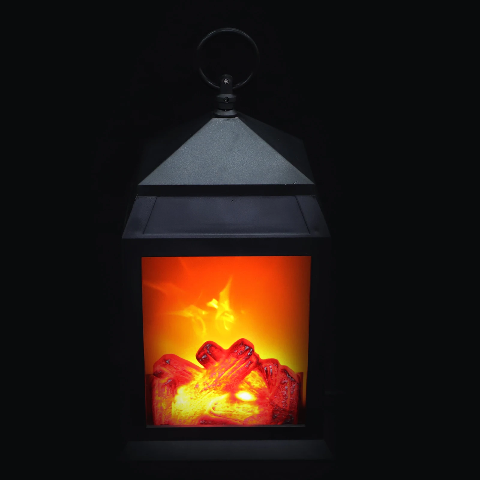 

Flameless Lantern Adorn LED Fireplace Light Decor Plastic Home naments Mild Lighting Flame Effect Unique Desktop Lamp Living
