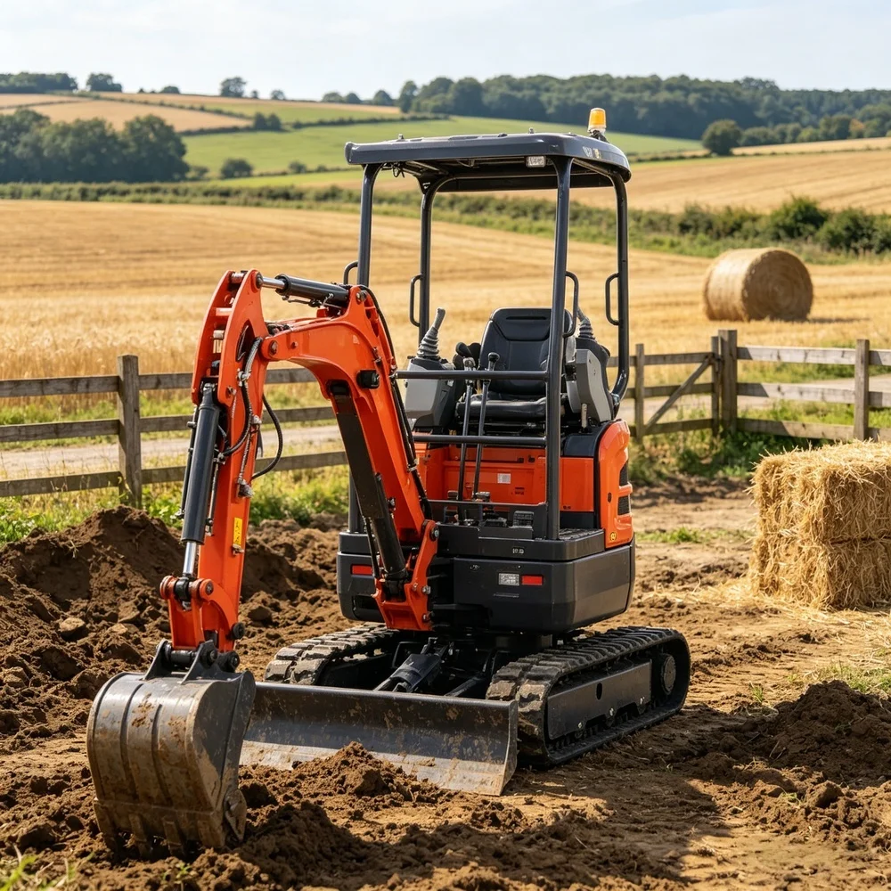 

0.8-2.0 Ton Customizable Mini Excavator China Factory Manufactured Hydraulic Digger with Interchangeable Bucket Attachments