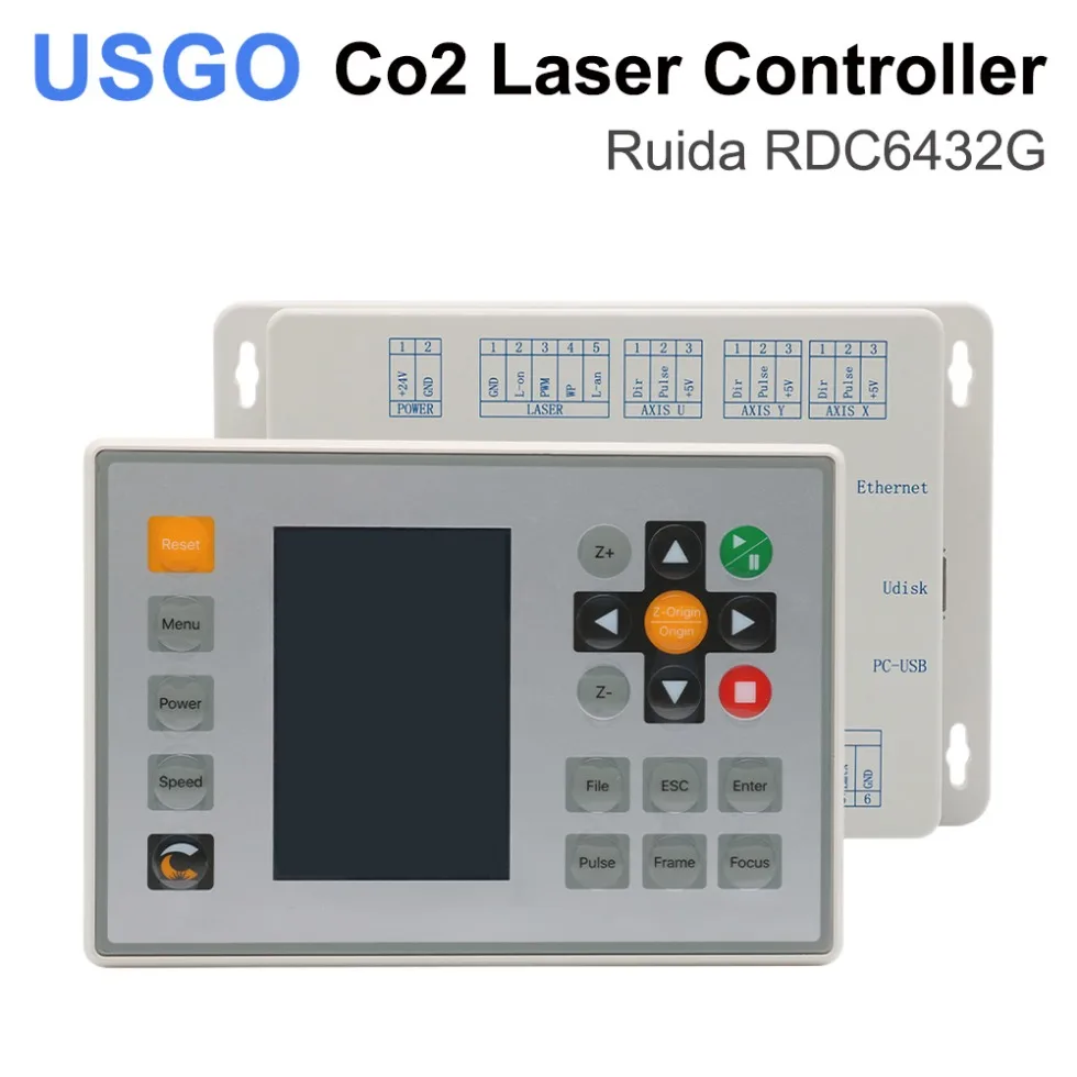 

USGO Rida RDC6432 CO2 laser controller system For laser cutting and engraving machines Replacements Replaces AWC708S RDC6442S