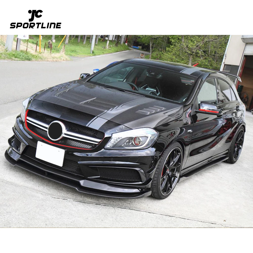 

Carbon Fiber Front Hood Bonnet Engine Cover For Mercedes Benz W176 A180 A200 A250 A45 AMG 2013 - 2018