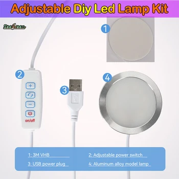 001 ฮาร์ดแวร์ Bambulab Light Kit ไฟ LED ชิ้นส่วนรุ่น 3D การพิมพ์สําหรับ Bambu Lab หลอดไฟ LED ชุด