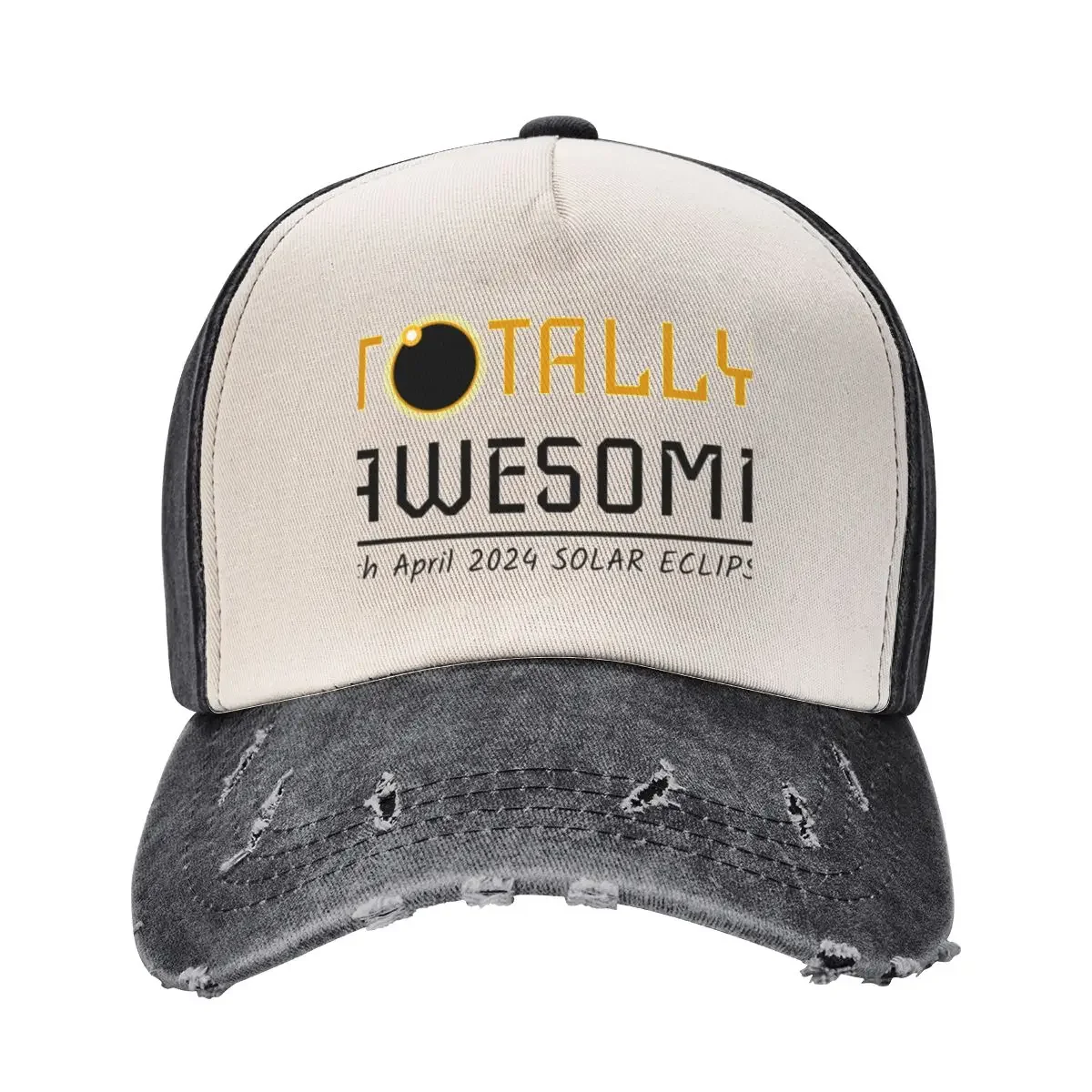 Solar Eclipse 2024 - Totally Awesome Baseball Cap Anime Snapback Cap western Hat Caps Male Women's