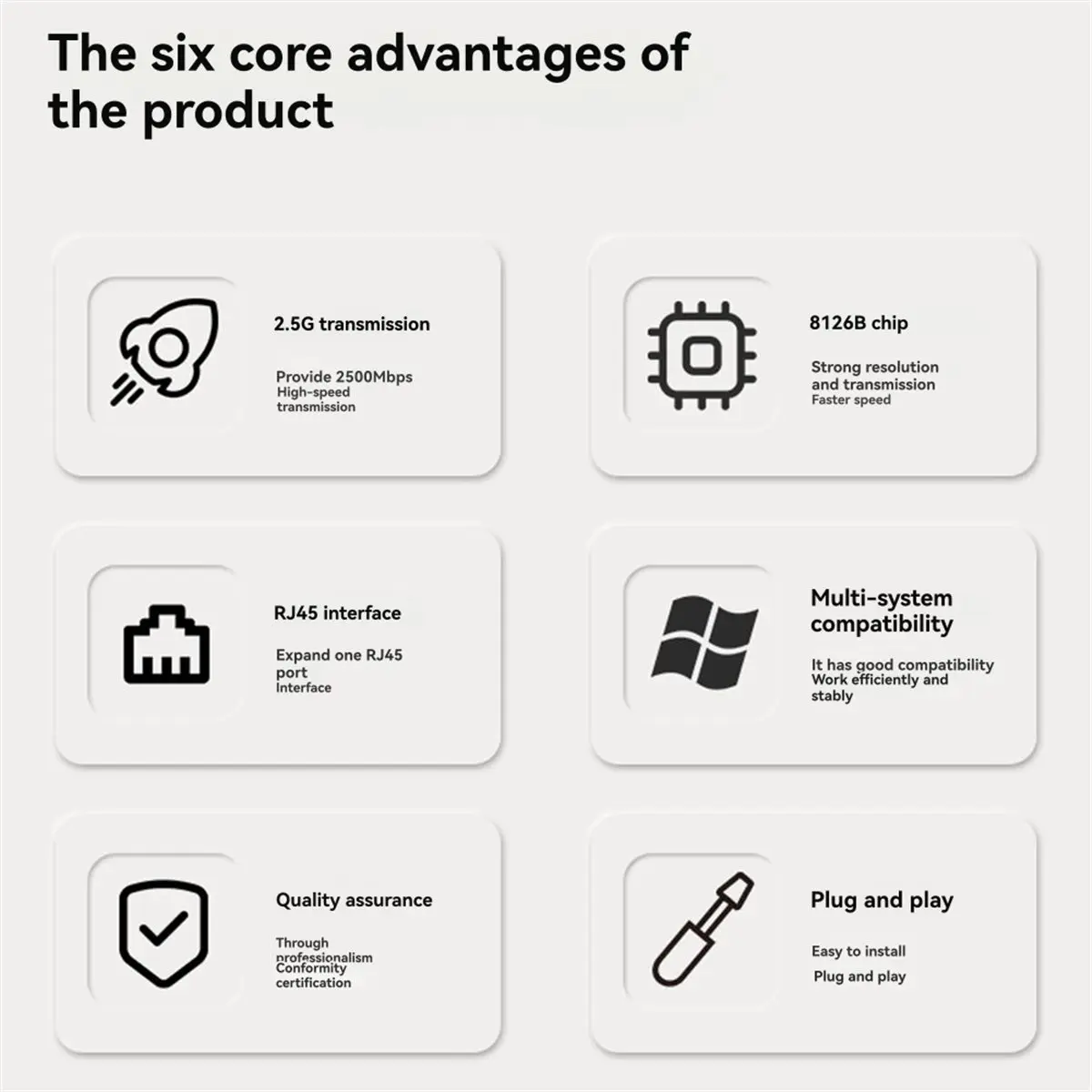 

2500Mbps PCI-E to RJ45 RTL8125B Network Card 2.5G Gigabit Ethernet 100/1000/2500Mbps Network Card for Desktop