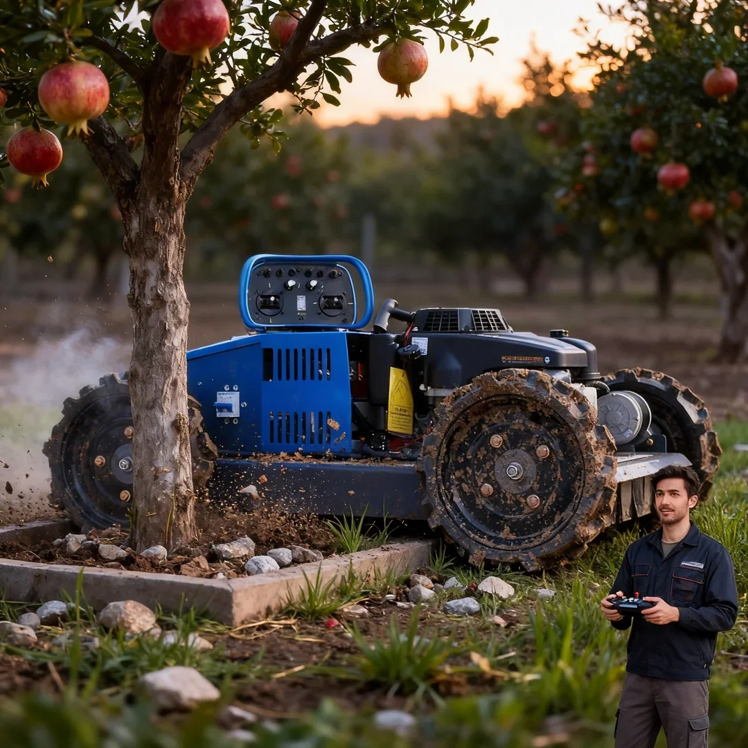 

Customized Fast Delivery All-Terrain 4WD Robot Lawn Mower 500mm Cutting Width for Large Lawn Garden Pastoral