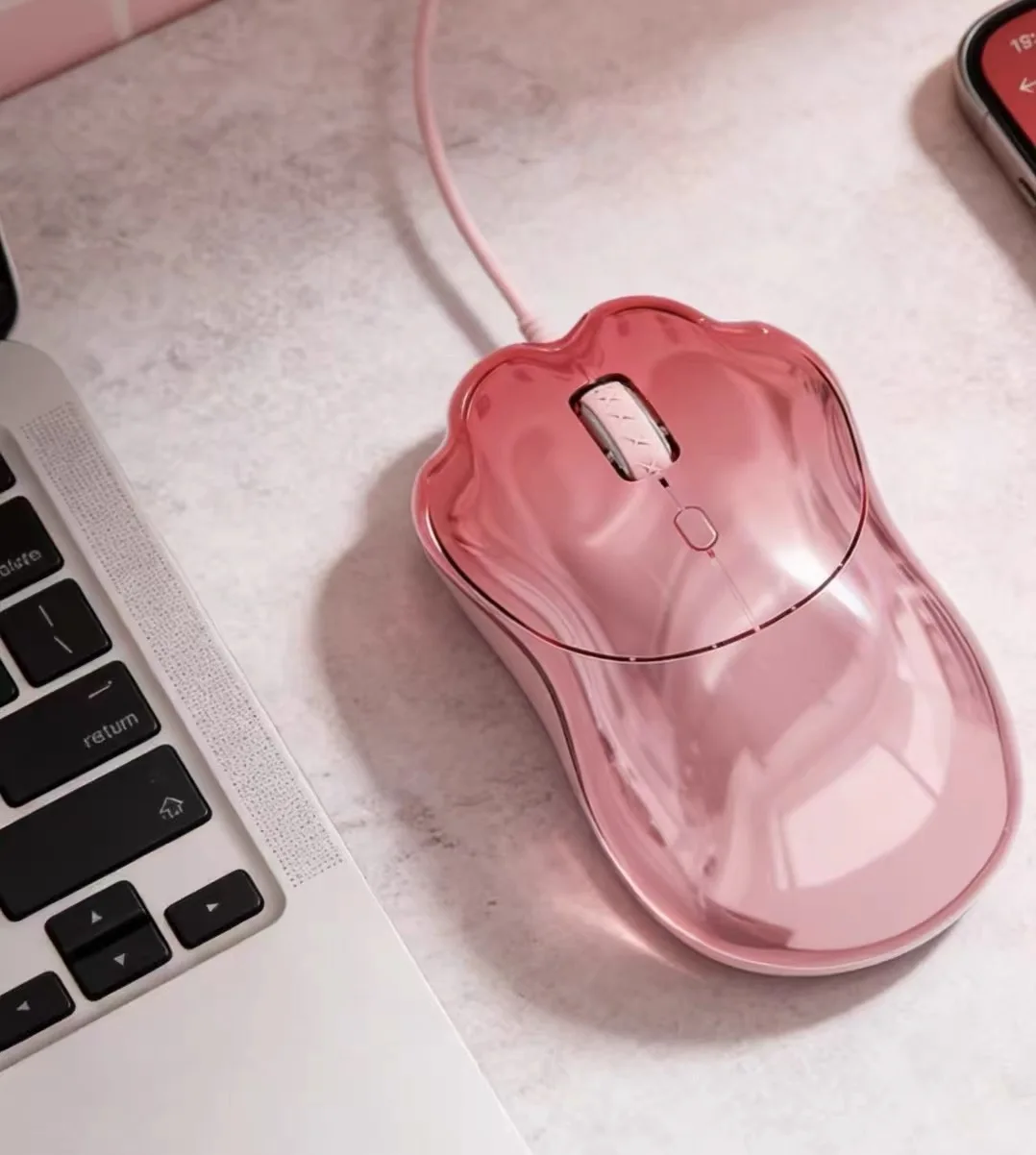 SayRose Wireless Bluetooth Mouse, ergonomically designed, with 4 DPI adjustment options