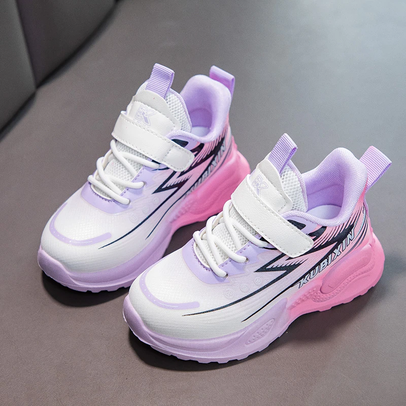 

Children's running shoes 2025 new style Girls' dad shoes with soft soles medium and large children's boys' casual sports shoes