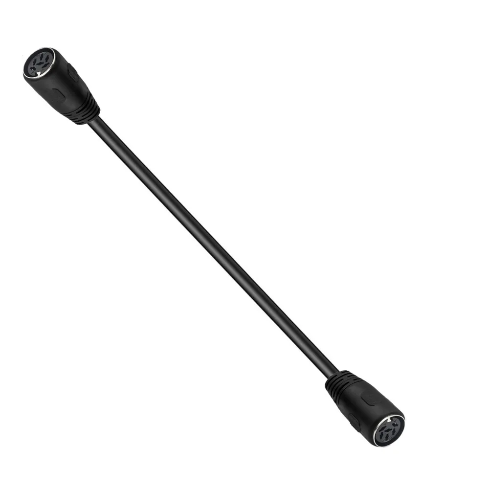 Big DIN6 wire, DIN6P Female To Female wiring, computer peripheral programmer, digital device audio data signal