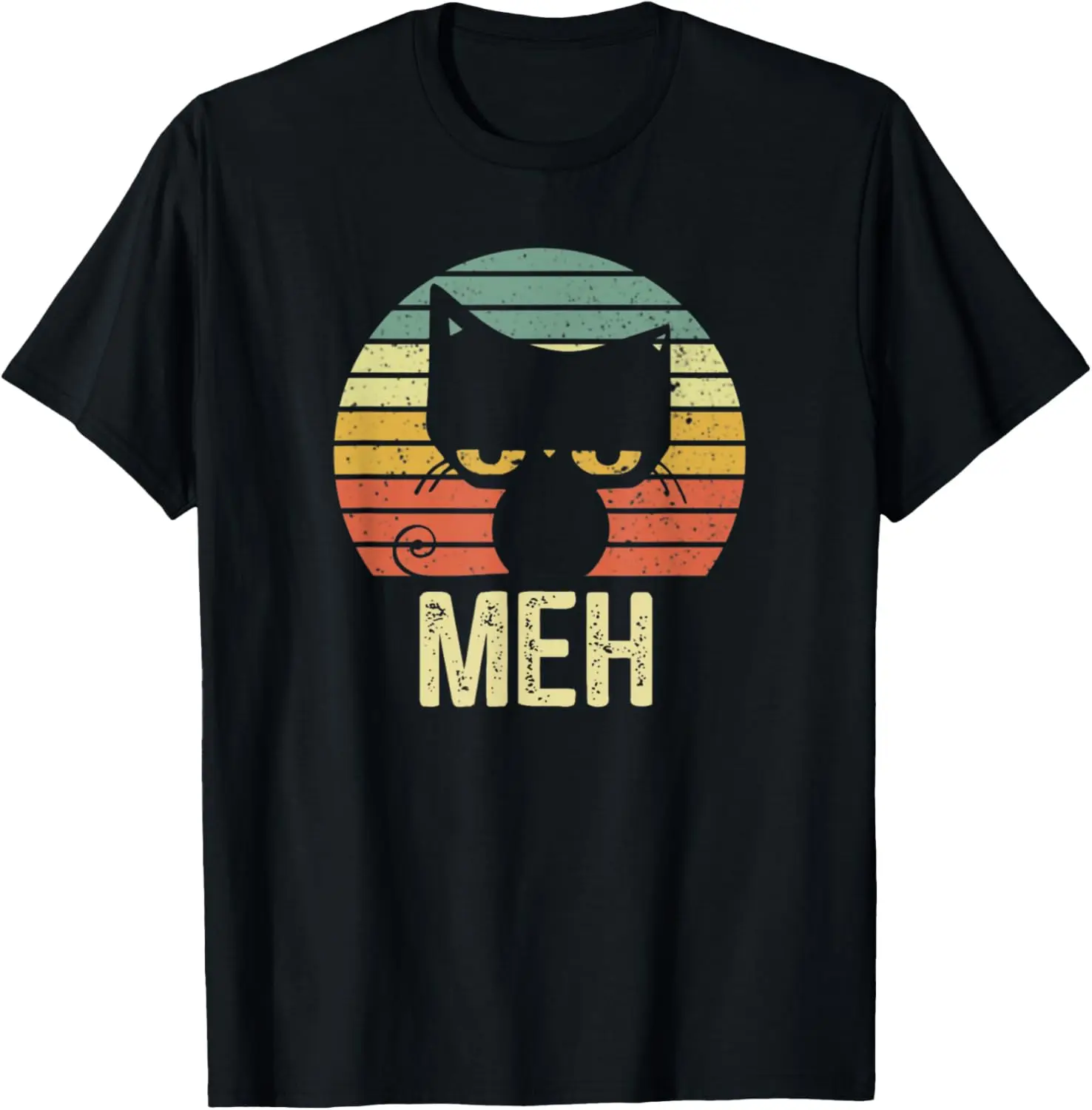 Meh Cat Retro Vinta…