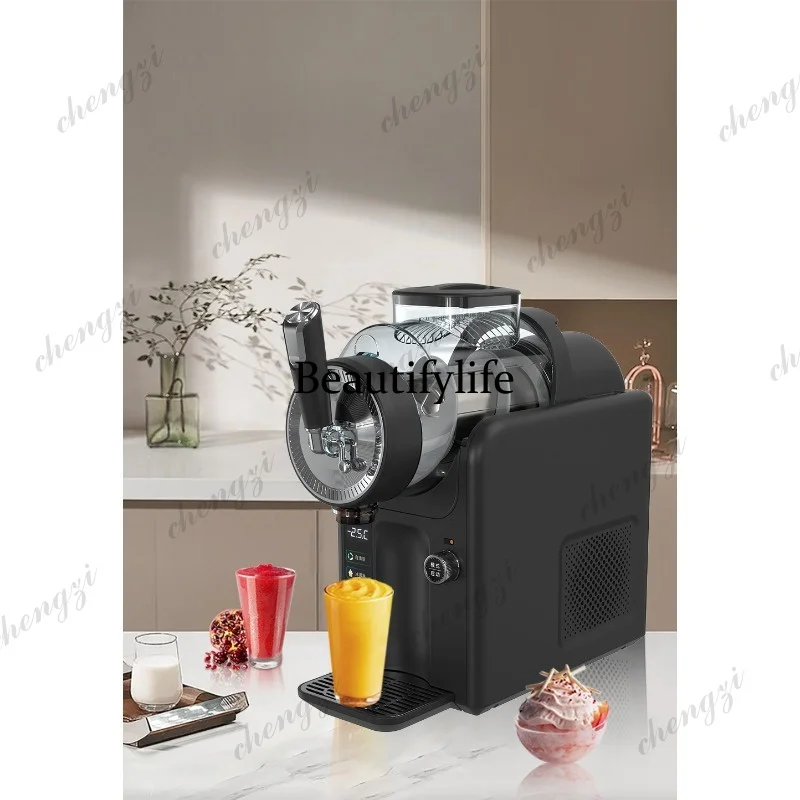 81 New Snow Melter Small Household Cold Drink Ice Cream Machine Milkshake Multifunctional Self-Cleaning Smoothie Slush Machine