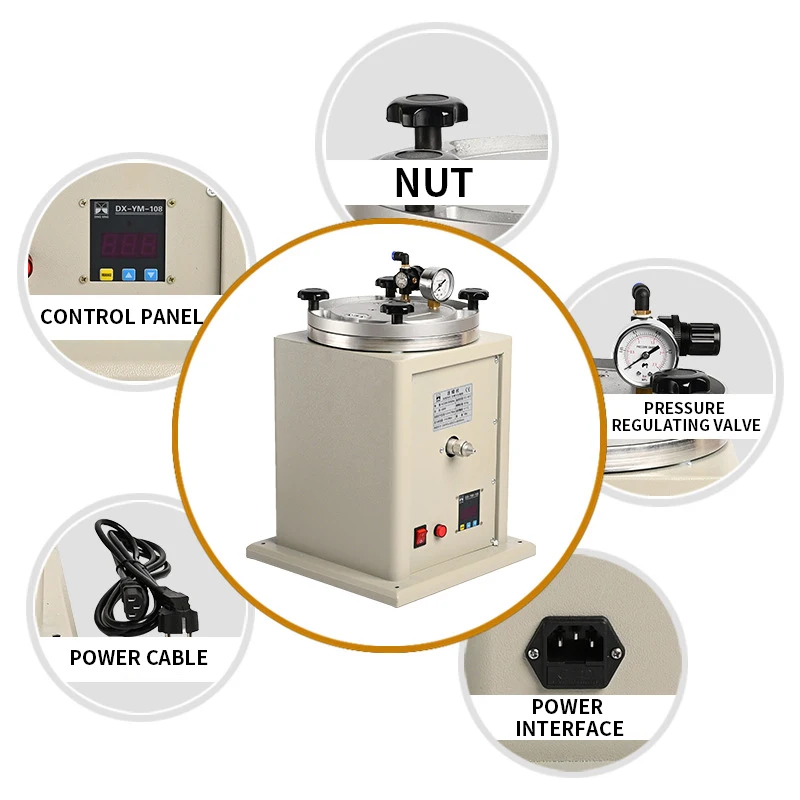 500W High Quality Jewelry Wax Injector Capacity 3kg Jewelry Wax Injector Jewelry Tools AC 230V 50Hz Temperature adjustable
