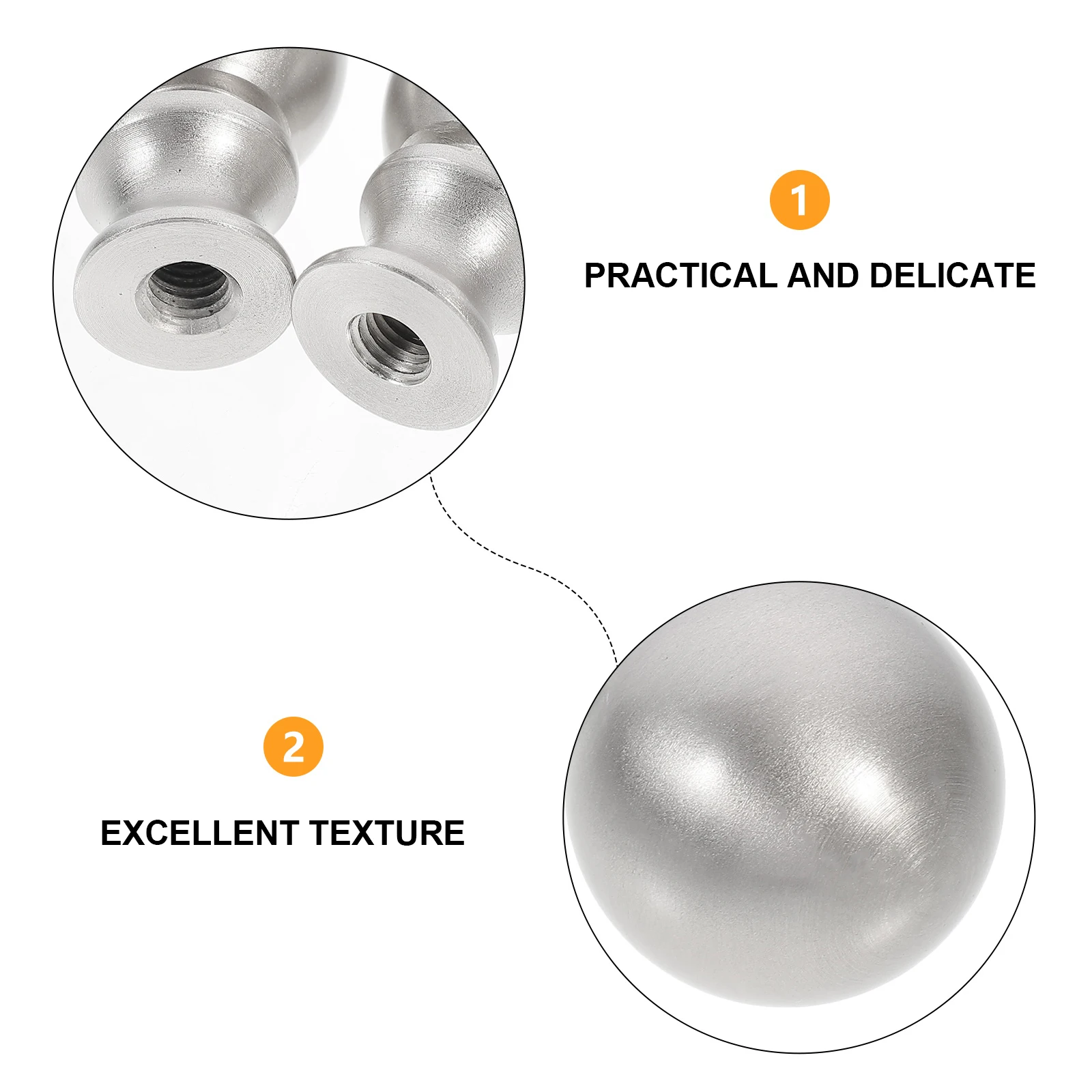 

2pcs Lampshade Knob Zinc Alloy Durable Decorative Table Floor Light Screw Caps Finial Lamp Accessories Lampshade Spinner