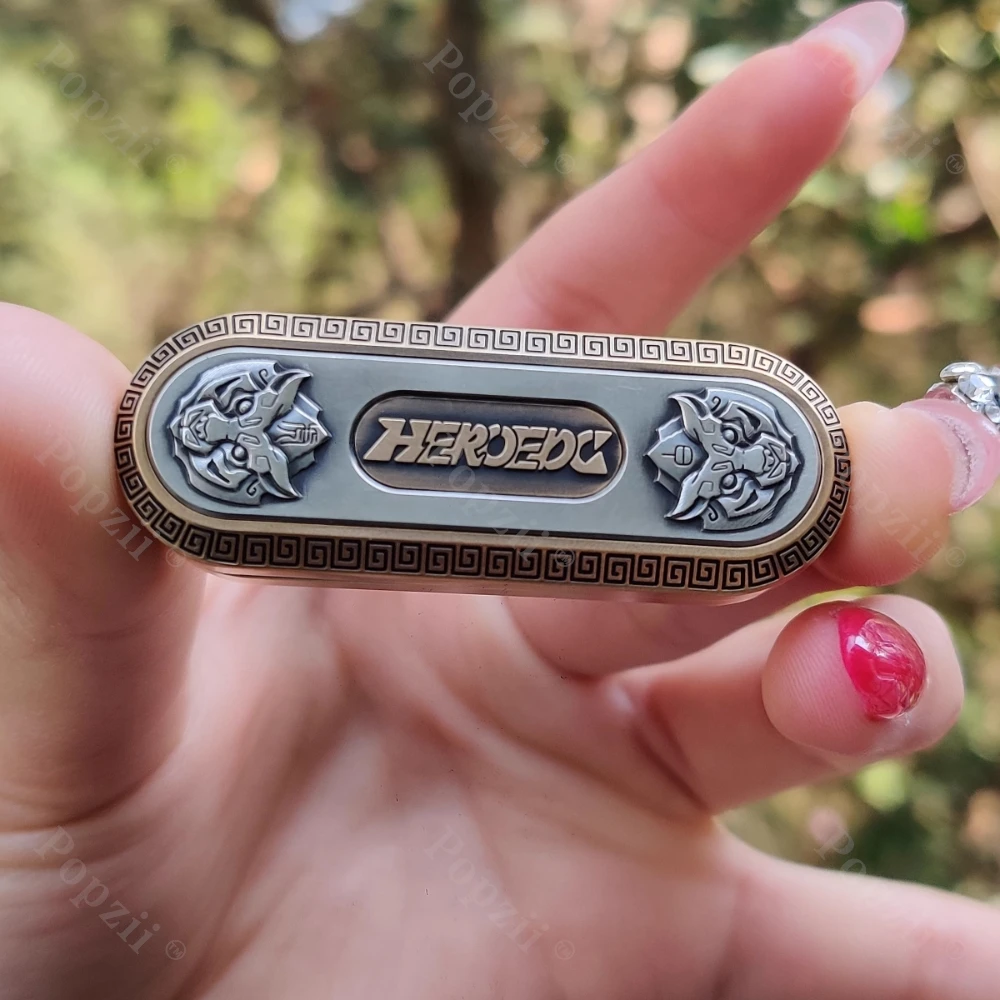 LEYANG latón blanco tigre EDC adultos juguete para aliviar el estrés deslizador de empuje mecánico aparatos para aliviar el estrés de oficina juguetes para la ansiedad