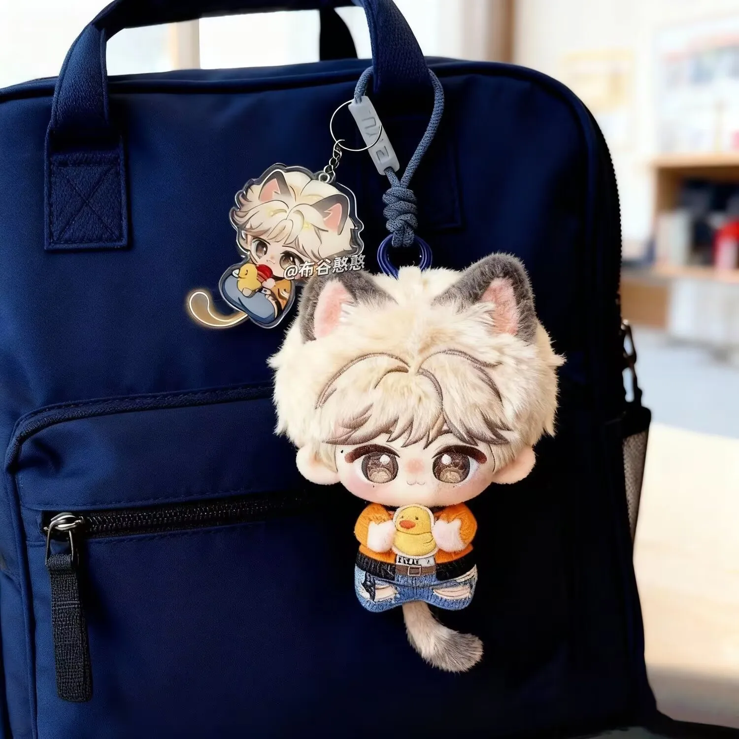 دمية قطنية أصلية أصلية من Ziyu مقاس 10 سم دمية قلادة أكريليك لطيفة للمشاهير مع مظهر عالي #3