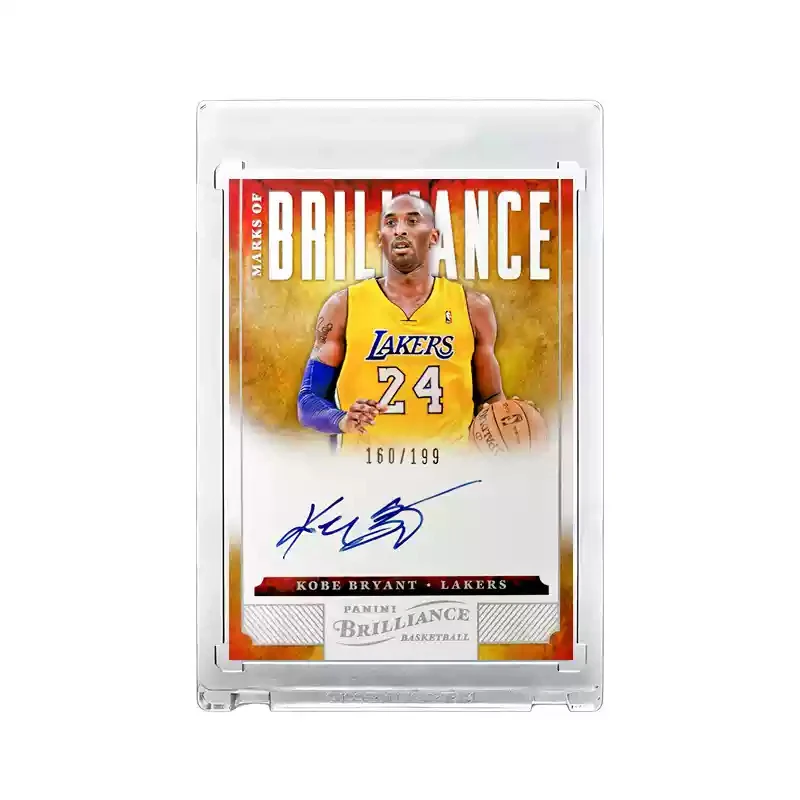 New Panini Diy Self Made Basketball Ballsuperstar Collection Card Ke Bi Signature Fan Collection Gift