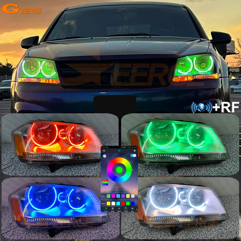 kit-yeux-d'ange-led-rgb-ultra-lumineux-anneaux-halo-bluetooth-pour-dodge-avenger-2008-2009-2010-2011-2012-2013-2014