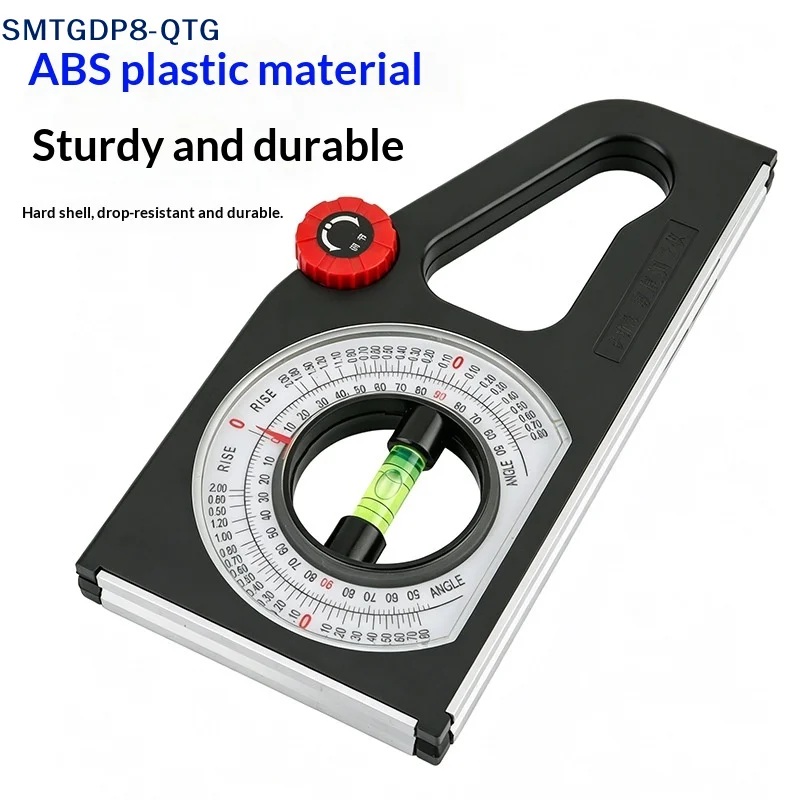 NEW Multifunctional Slope Inclinometer Protractor Magnetic Base High Accuracy Scale For Construction Carpentry Measuring Jobs